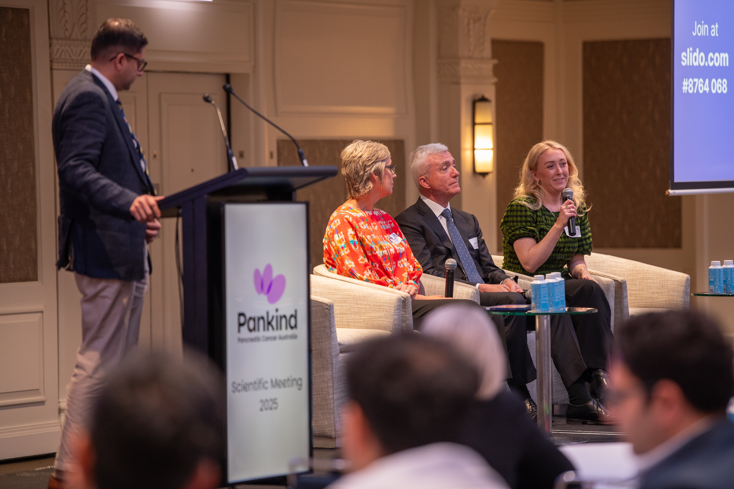 2025 grant recipients Prof Claudine Bonder, Prof Andrew Scott and Dr Shona Ritchie