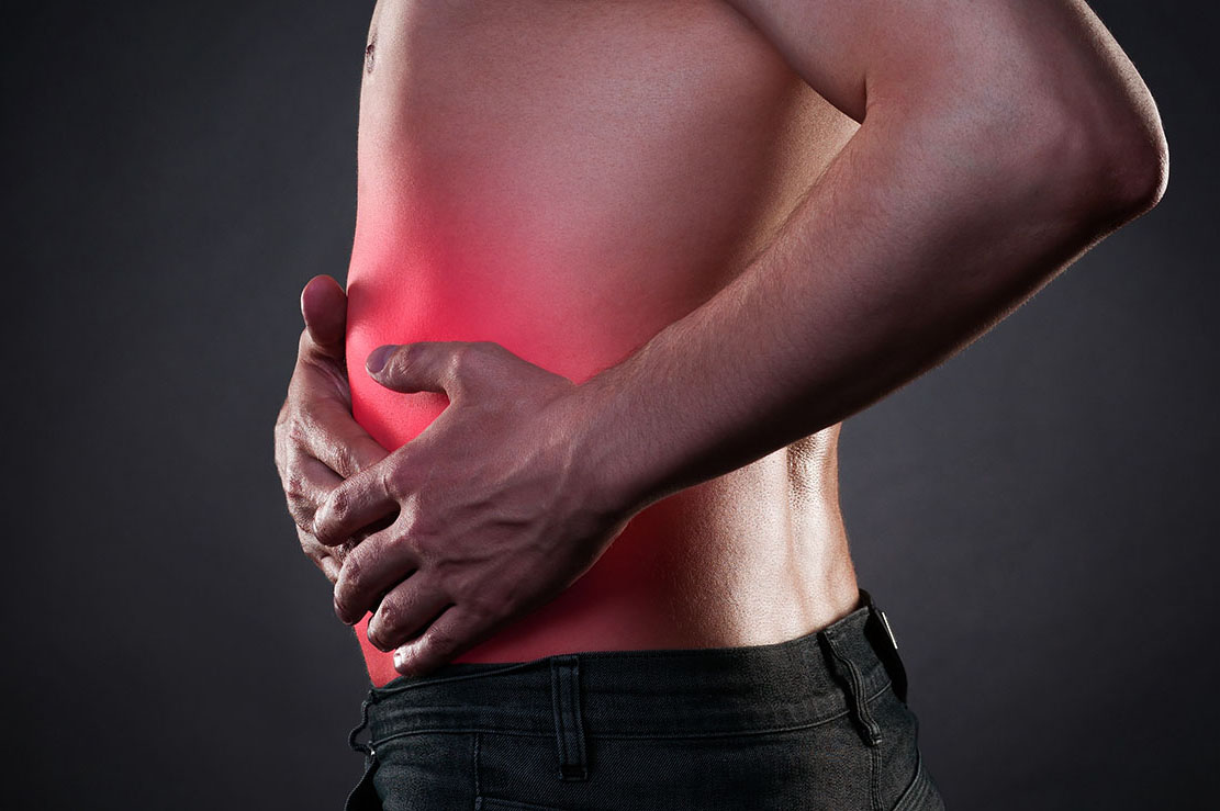 pain in the pancreas - stock image (2)