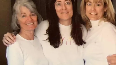 Kathy and Kelly with their mother