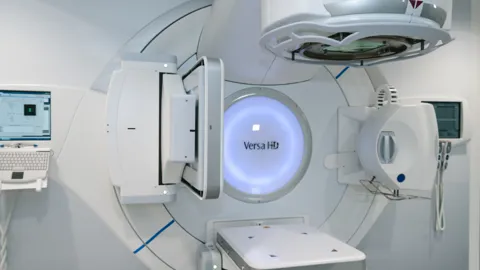 A medical linear accelerator (LINAC) used in pancreatic cancer radiotherapy