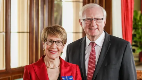 Her Excellency The Honourable Margaret Beazley AC QC Governor Of New South Wales And Mr Dennis Wilson High Res2