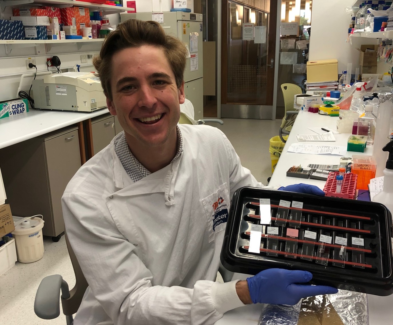 Dr William McGahan grant recipient