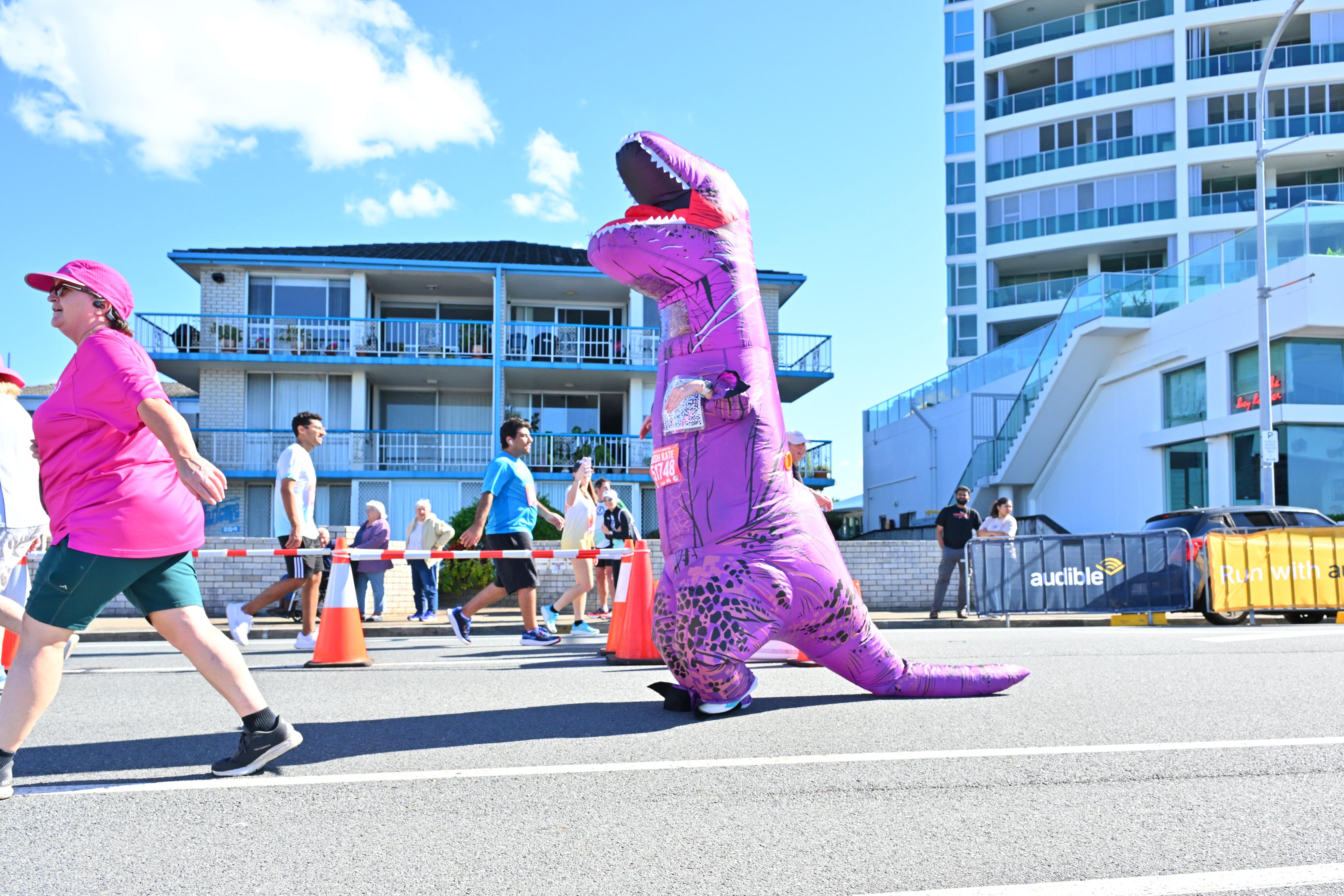 Dinosaur Costume Gold Coast Marathon